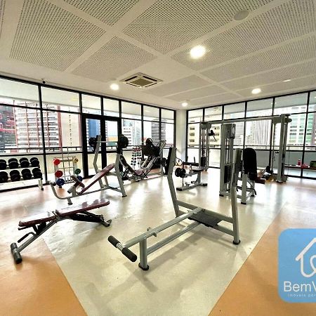 Apartamento Luxuoso com Serviço de Hotel - Salvador Shopping Esterno foto