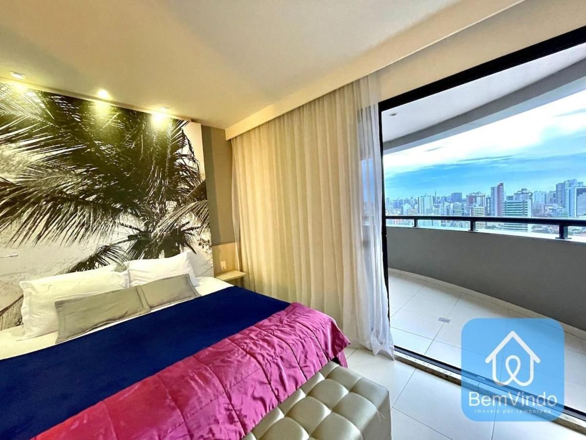 Apartamento Luxuoso com Serviço de Hotel - Salvador Shopping Esterno foto